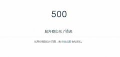 网站建设 - 做SEO优化的过程中， 遇到 http500的 问题 怎么办