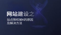 网站建设 - 网站 建设 之站点降权被K的缘故及 解决方案 