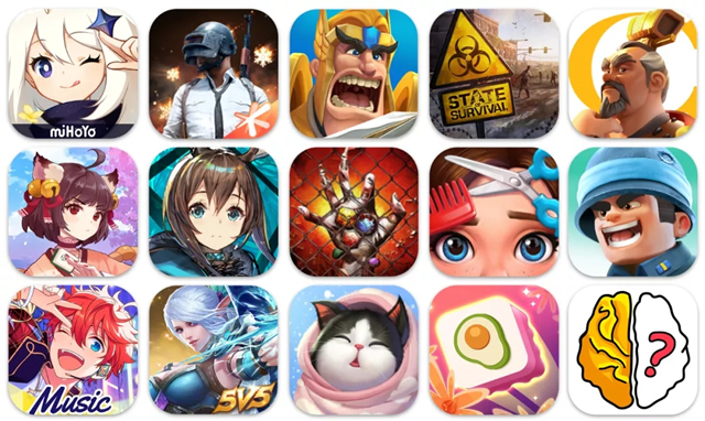 企业出海 - 2021年1月成功出海的中国手游TOP30：《 原神 》和《