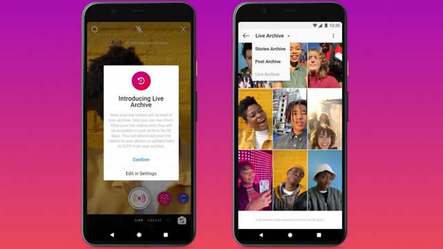 企业出海 - Instagram Live直播时长将延伸至4小时 同时推出直播