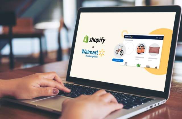 企业出海 - 与 Shopify 的合作初见成效：沃尔玛商家总数突破