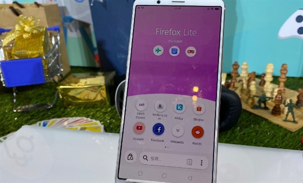 企业出海 - 专为中低端 手机 打造Firefox Lite 浏览 器上架：5MB大