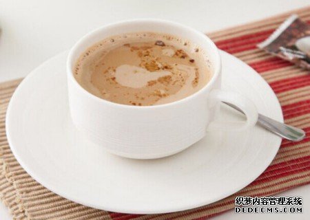 白咖啡图片